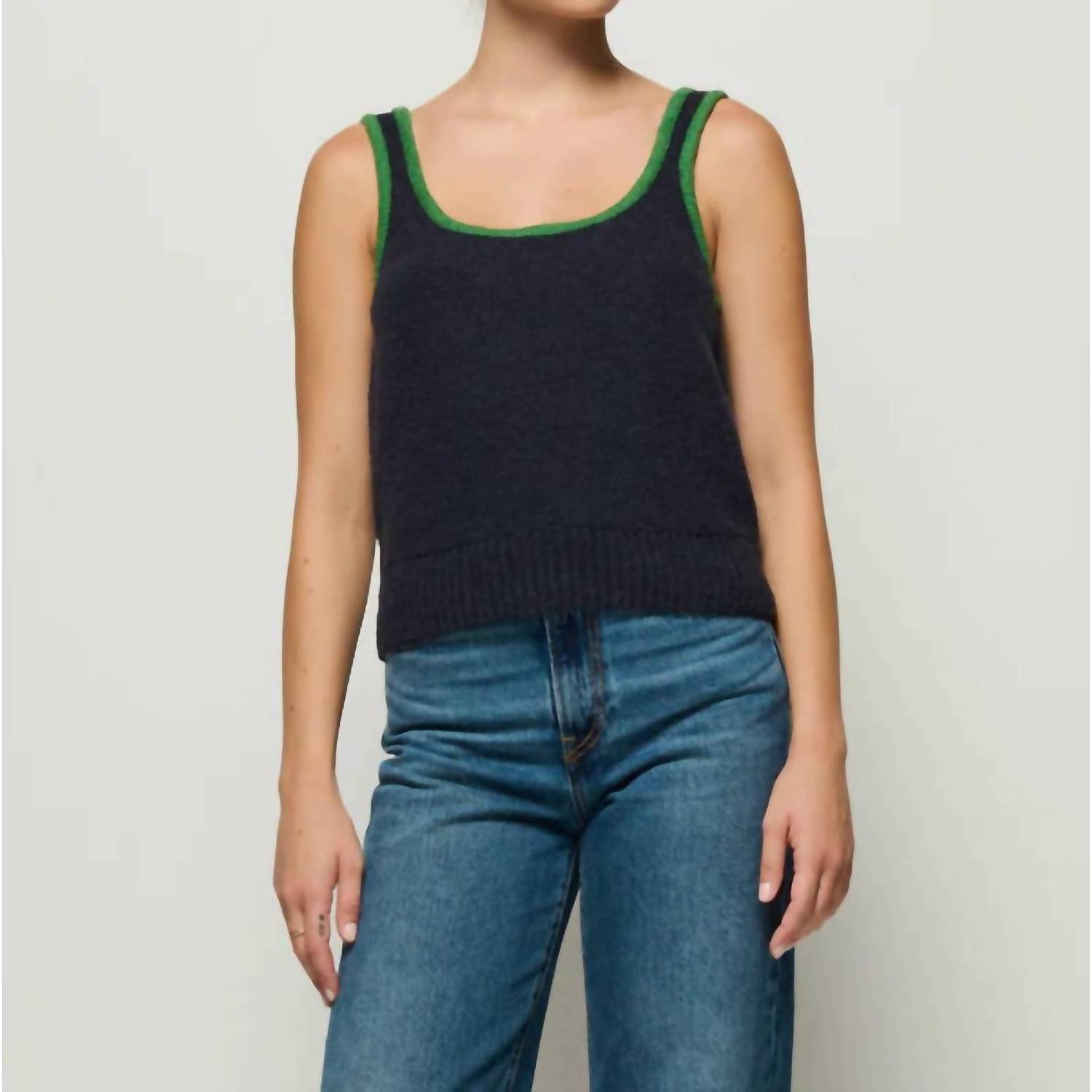 New Nation Ltd Peggy Sue Tank Top In Night Sky